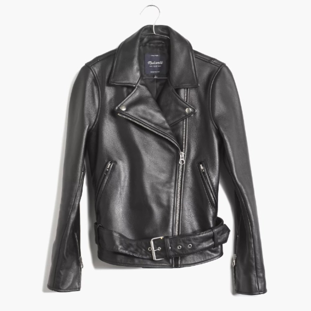 Madewell Ultimate Leather Motorcycle Jacket